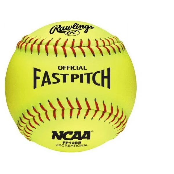 Rawlings | NCAA Recreational Fastpitch Softballs |12" | 12U+ | 4 Count
